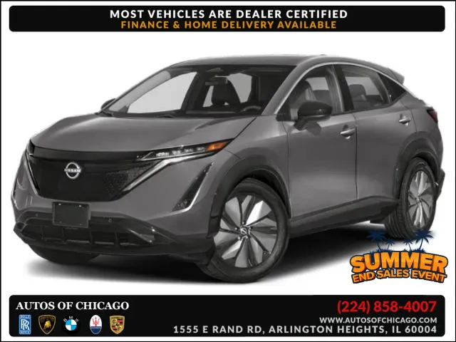 Gray 2023 Nissan ARIYA ENGAGE for sale in Arlington Heights, IL