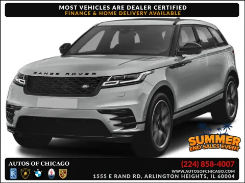 White 2021 Land Rover Range Rover Velar R-Dynamic S for sale in Arlington Heights, IL