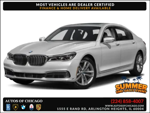Gray 2019 BMW 7 Series 750i xDrive for sale in Arlington Heights, IL