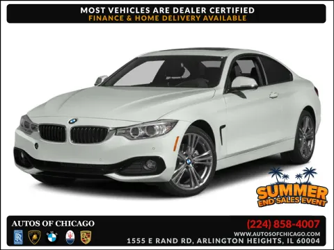 Black 2014 BMW 4 Series 428i xDrive for sale in Arlington Heights, IL
