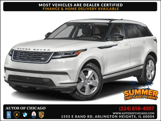 Black 2024 Land Rover Range Rover Velar Dynamic SE for sale in Arlington Heights, IL