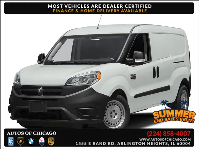Red 2017 Ram ProMaster City Cargo Van Tradesman for sale in Arlington Heights, IL
