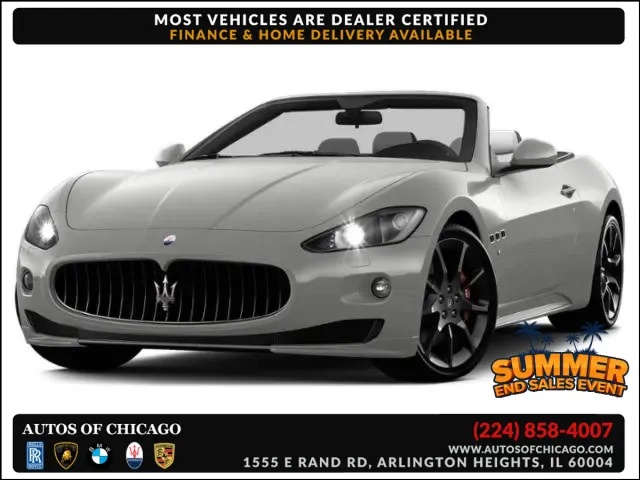 2014 Maserati GranTurismo Convertible Sport for sale in Arlington Heights, IL