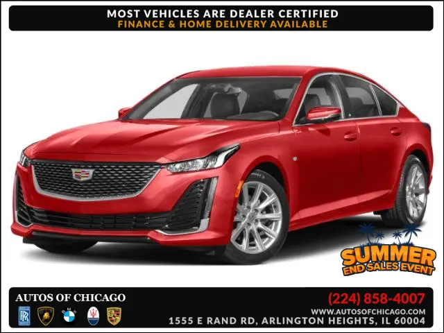 Blue 2023 Cadillac CT5 Luxury for sale in Arlington Heights, IL