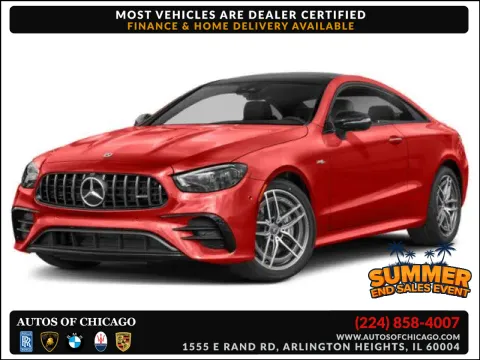 Green 2022 Mercedes-Benz E-Class AMG E 53 for sale in Arlington Heights, IL