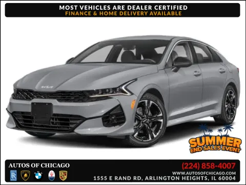 White 2024 Kia K5 GT-Line for sale in Arlington Heights, IL