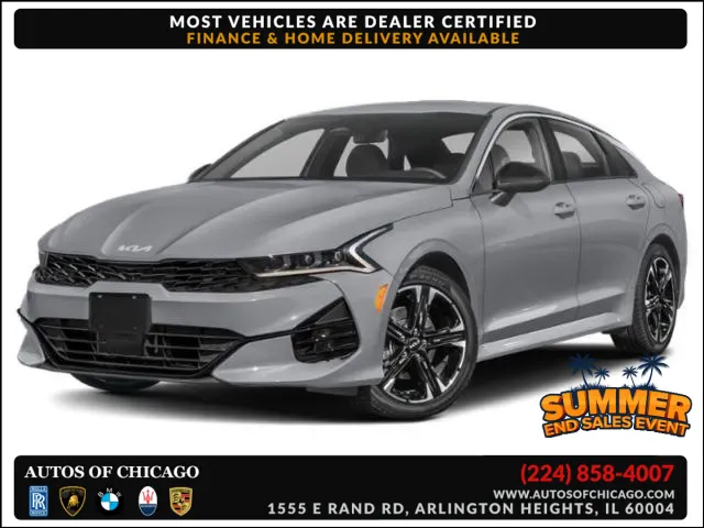 White 2024 Kia K5 GT-Line for sale in Arlington Heights, IL