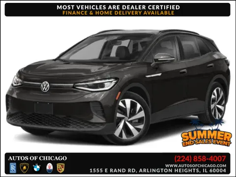 White 2022 Volkswagen ID.4 Pro S for sale in Arlington Heights, IL