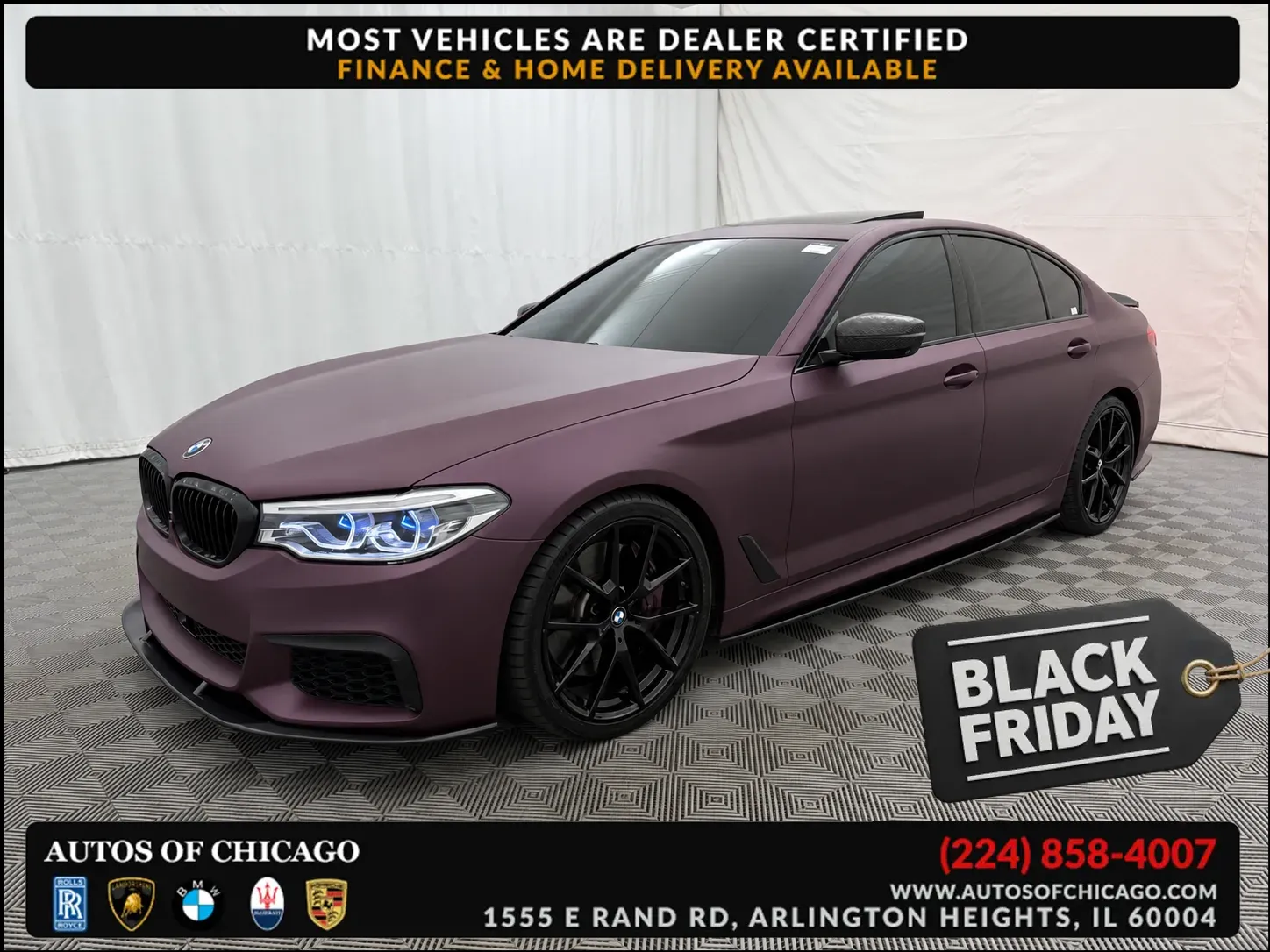 2019 BMW 5 Series M550i