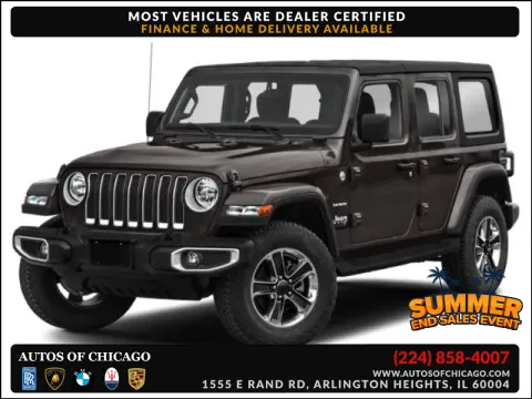 Photos of 2018 Jeep Wrangler Unlimited Sahara for sale in Arlington Heights, IL at Autos of Chicago