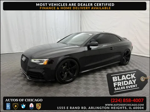 Black 2013 Audi RS 5 quattro for sale in Arlington Heights, IL