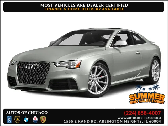 Black 2013 Audi RS 5 quattro for sale in Arlington Heights, IL