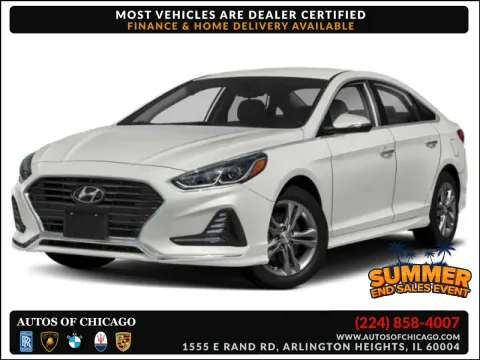 Blue 2018 Hyundai Sonata SE for sale in Arlington Heights, IL