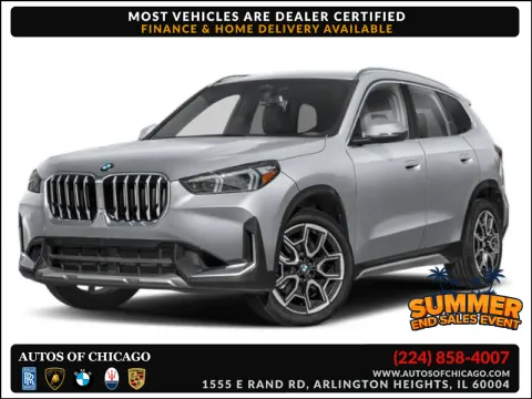 Black 2026 BMW X1 xDrive28i for sale in Arlington Heights, IL