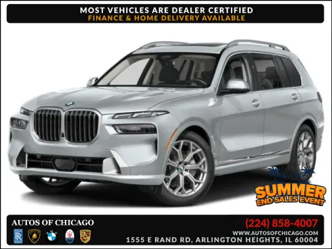 Black 2026 BMW X7 xDrive40i for sale in Arlington Heights, IL