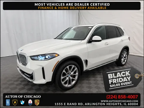 White 2026 BMW X5 xDrive40i for sale in Arlington Heights, IL