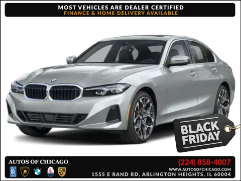 Gray 2026 BMW 3 Series 330i NA xDrive for sale in Arlington Heights, IL