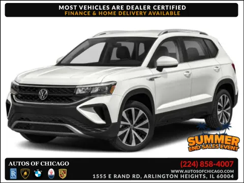 Photos of 2024 Volkswagen Taos SE for sale in Arlington Heights, IL at Autos of Chicago