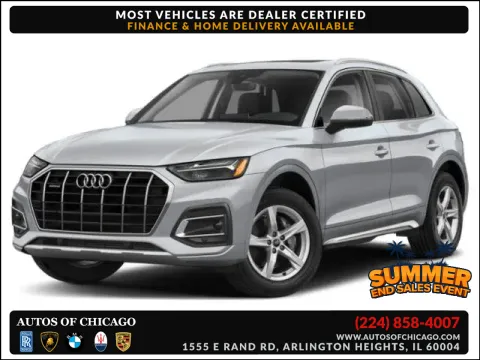 Black 2023 Audi Q5 S line Premium Plus for sale in Arlington Heights, IL