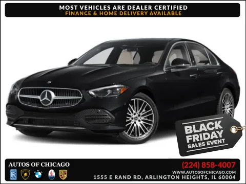 White 2023 Mercedes-Benz C-Class C 300 for sale in Arlington Heights, IL