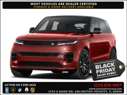 Black 2023 Land Rover Range Rover Sport SE Dynamic for sale in Arlington Heights, IL