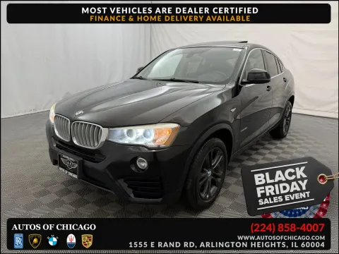 Black 2016 BMW X4 xDrive28i for sale in Arlington Heights, IL