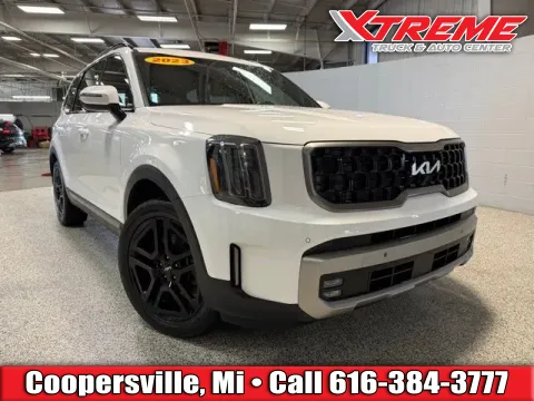 White 2023 Kia Telluride SX-Prestige X-Line for sale in Coopersville, MI