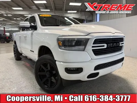 White 2021 Ram 1500 Sport for sale in Coopersville, MI