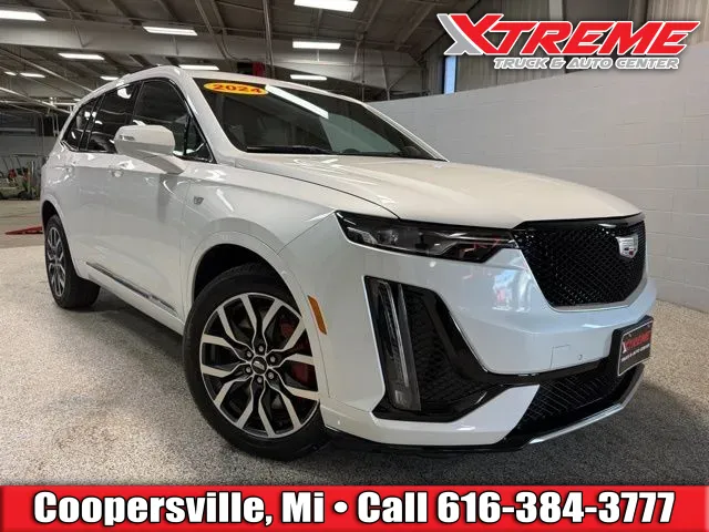 White 2024 Cadillac XT6 Sport for sale in Coopersville, MI