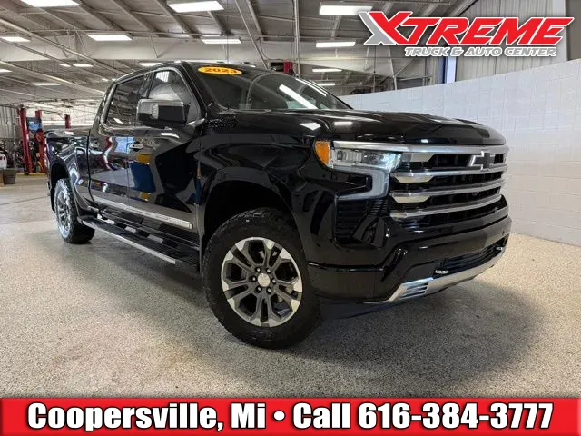 Black 2023 Chevrolet Silverado 1500 High Country for sale in Coopersville, MI