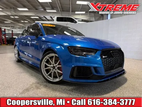 Blue 2018 Audi RS 3 2.5T for sale in Coopersville, MI