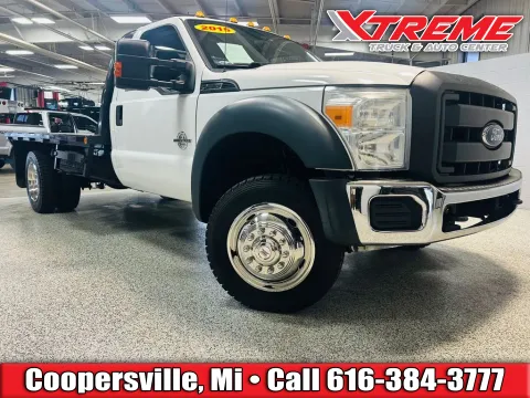 White 2015 Ford F-550SD XL for sale in Coopersville, MI