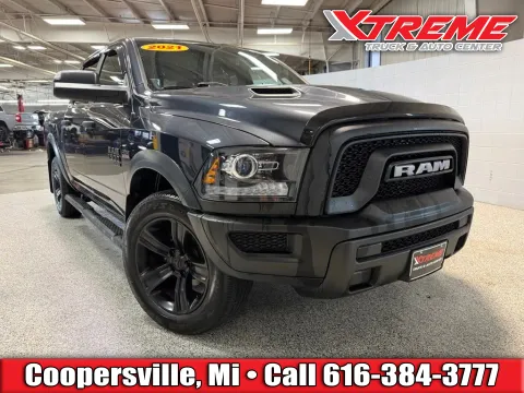 Blue 2021 Ram 1500 Classic Warlock for sale in Coopersville, MI