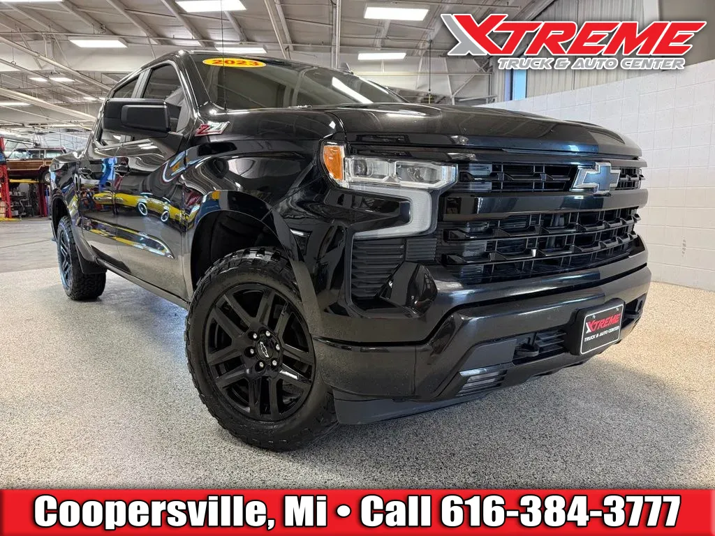Black 2023 Chevrolet Silverado 1500 RST for sale in Coopersville, MI