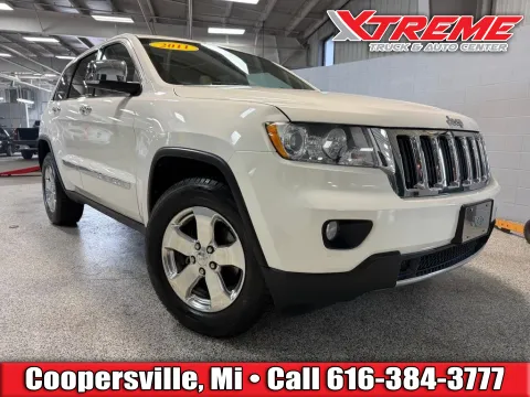 White 2011 Jeep Grand Cherokee Limited for sale in Coopersville, MI