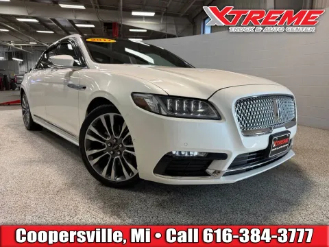 White 2017 Lincoln Continental Reserve for sale in Coopersville, MI