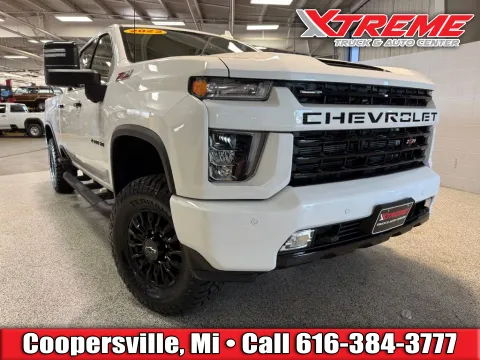 White 2022 Chevrolet Silverado 2500HD LTZ for sale in Coopersville, MI