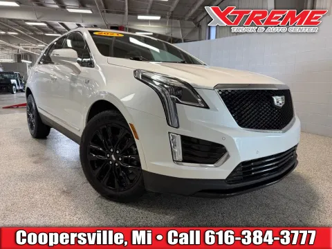 White 2021 Cadillac XT5 Sport for sale in Coopersville, MI
