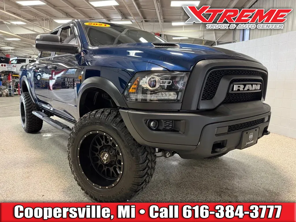 Blue 2021 Ram 1500 Classic Warlock for sale in Coopersville, MI