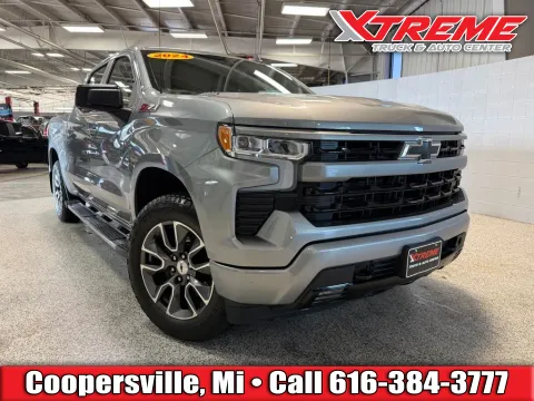 Gray 2024 Chevrolet Silverado 1500 RST for sale in Coopersville, MI