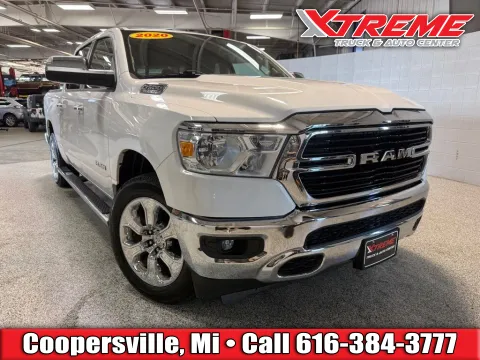White 2020 Ram 1500 Big Horn/Lone Star for sale in Coopersville, MI
