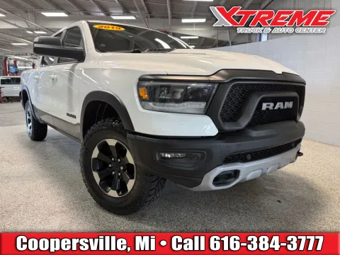 White 2019 Ram 1500 Rebel for sale in Coopersville, MI