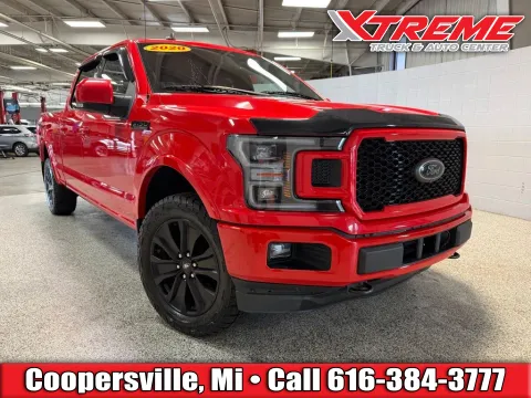 Red 2020 Ford F-150 Lariat for sale in Coopersville, MI