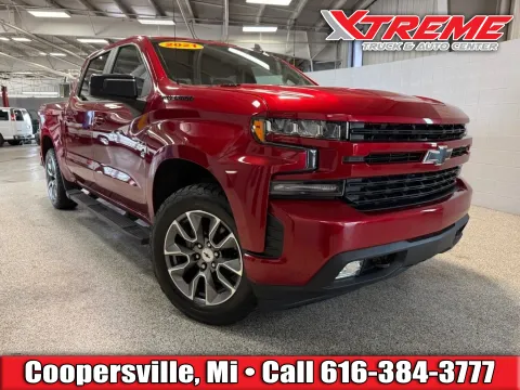 Red 2021 Chevrolet Silverado 1500 RST for sale in Coopersville, MI