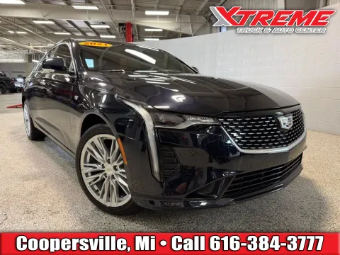 Black 2021 Cadillac CT4 Premium Luxury for sale in Coopersville, MI