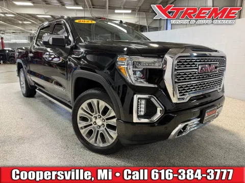 Black 2021 GMC Sierra 1500 Denali for sale in Coopersville, MI