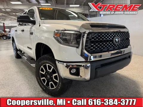 White 2018 Toyota Tundra SR5 for sale in Coopersville, MI
