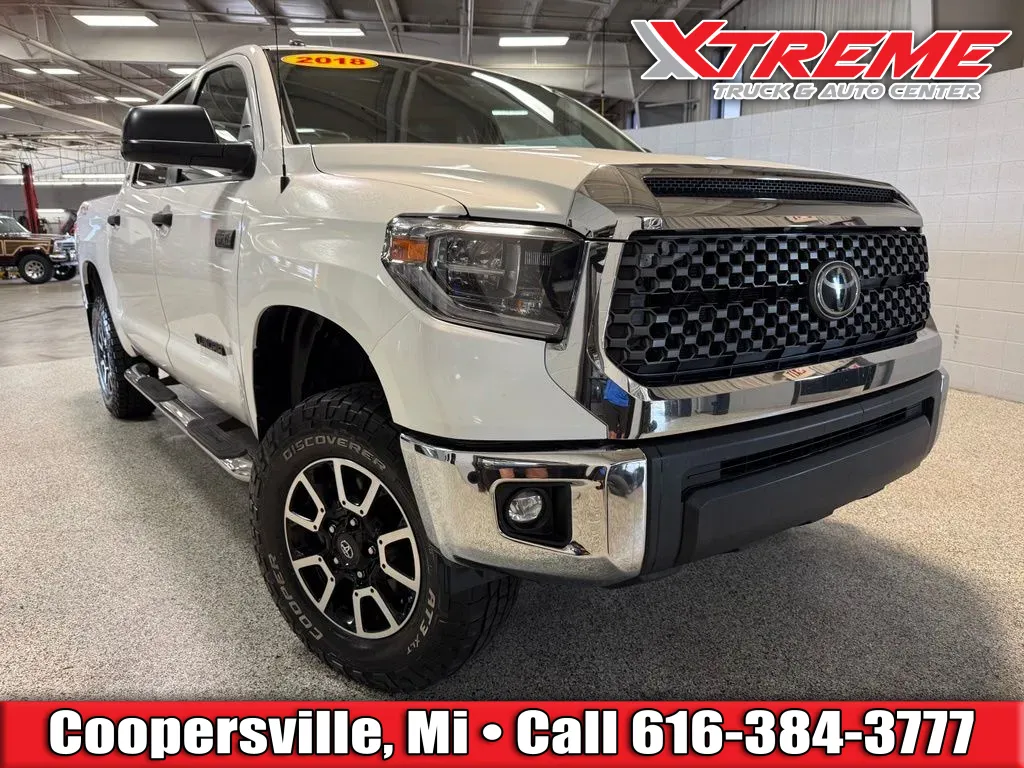White 2018 Toyota Tundra SR5 for sale in Coopersville, MI