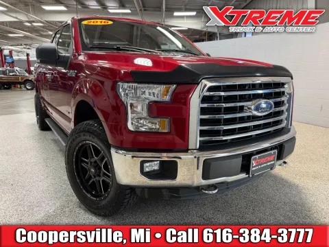 Red 2016 Ford F-150 XLT for sale in Coopersville, MI