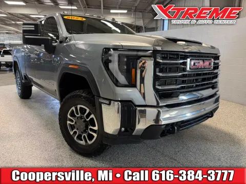 Silver 2024 GMC Sierra 2500 HD SLE for sale in Coopersville, MI